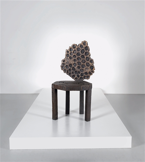A  Web/Hive -  chair by Michele Oka Doner, 1990