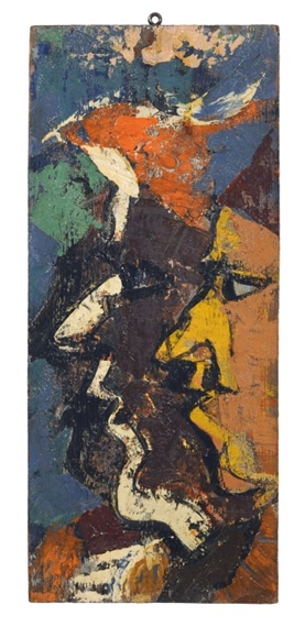 Vier Profile by Hermann Glöckner, 1950 - 1953