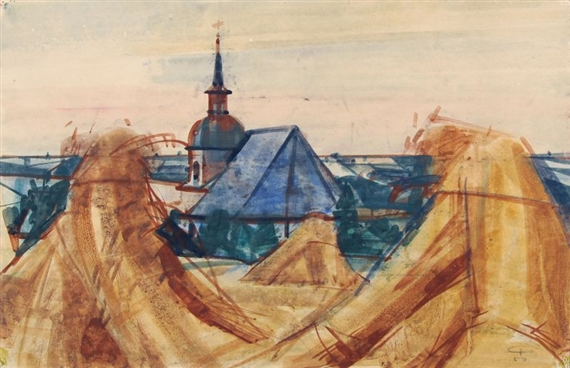 Kornpuppen + Kirche - Johnsbach