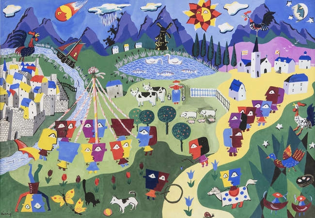 Basil Ivan Rakoczi | The Maypole (1951) | MutualArt