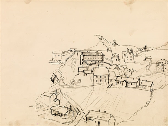 Eisenerz (from the Eisenerzer Skizzenbuch)