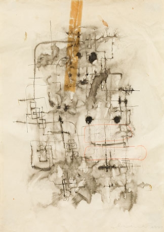 Untitled by Oswald Oberhuber, 1949
