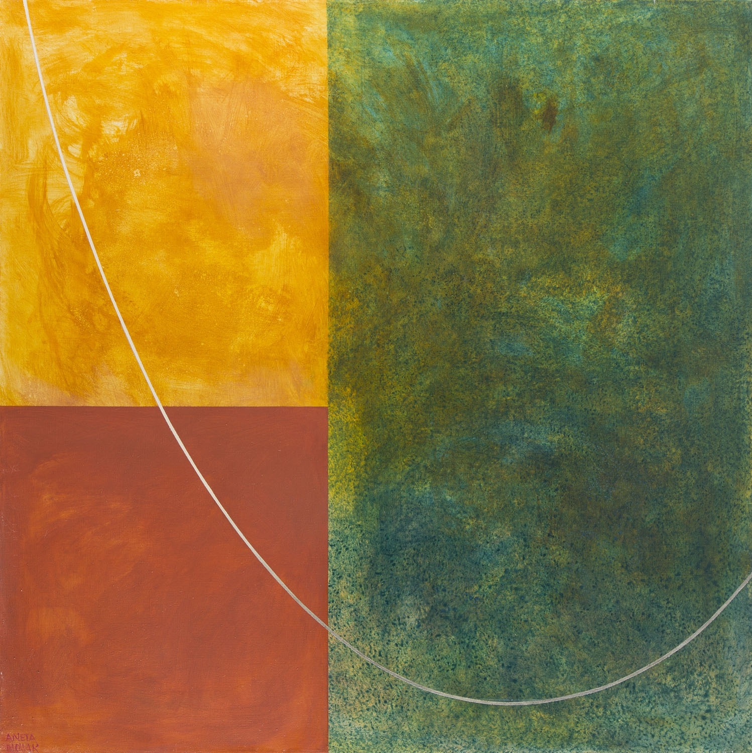 Artwork by Aneta Nowak, Untitled, Made of Acrylic on canvas