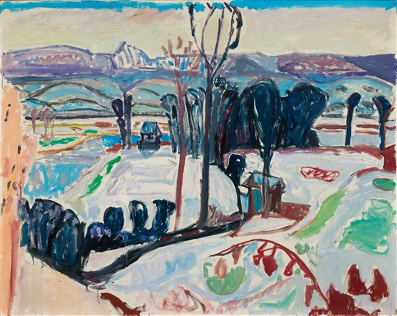 Unterengstringen by Max Gubler, Circa 1942