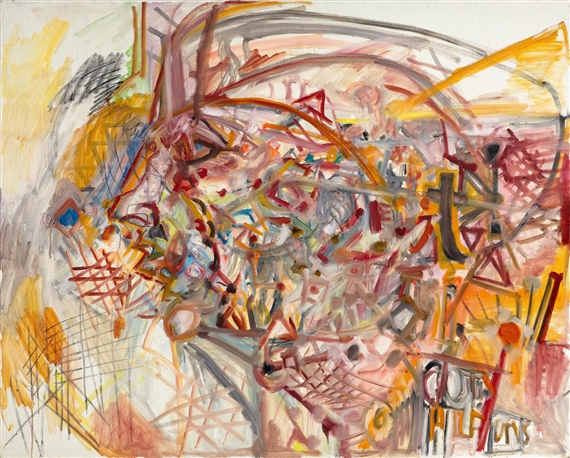 Grosses Profil Maria Gubler (Gott Hilf Uns) by Max Gubler, 1959