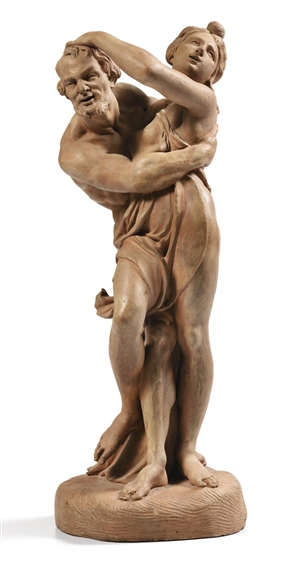 NYMPH AND SATYR - Jan-Frans van Geel