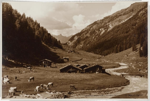 Im Turtmanntal, bei Gruben by Emanuel Gyger, Circa 1950