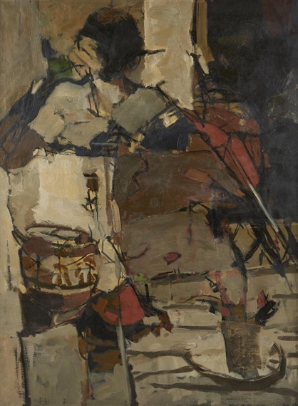 Sans titre by Chittrovanu Mazumdar