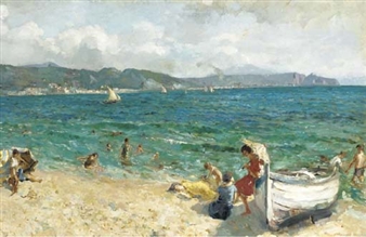 A sunny day at the seaside - G. Spagnola
