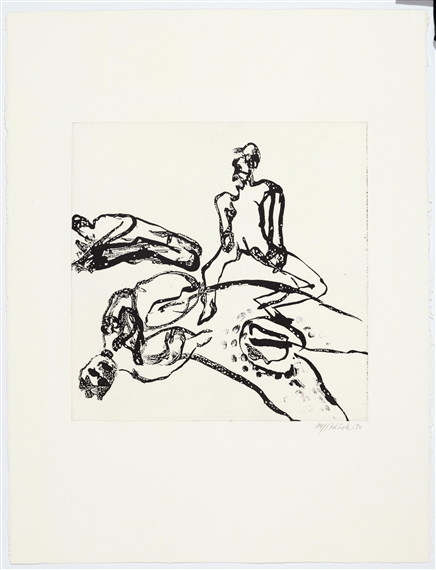 Untitled by Martin Disler, 1990