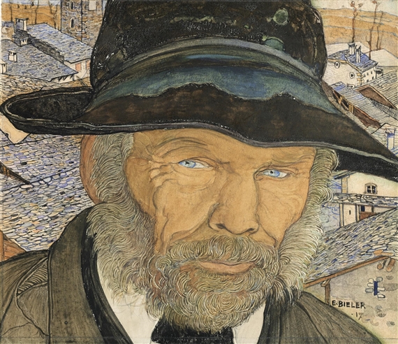 L'Homme des Champs by Ernest Biéler, 1917