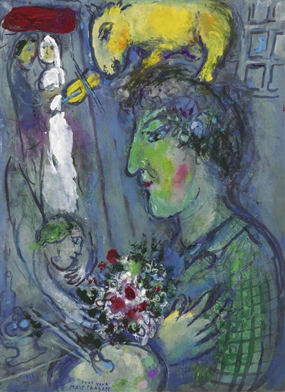 LE PROFIL VERT DU PEINTRE