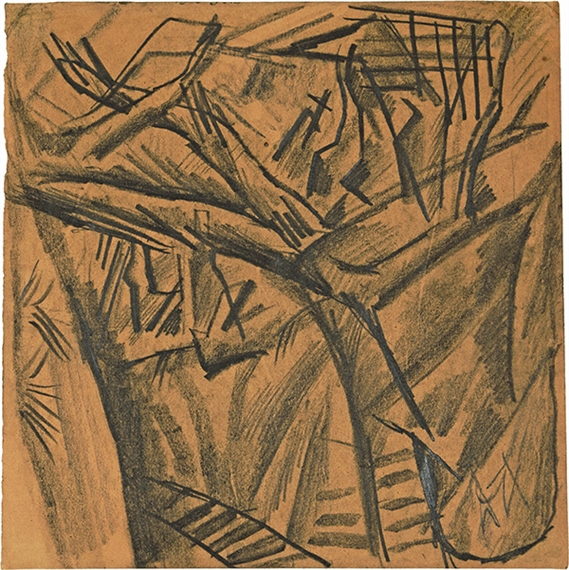 Schützengraben by Otto Dix, 1916