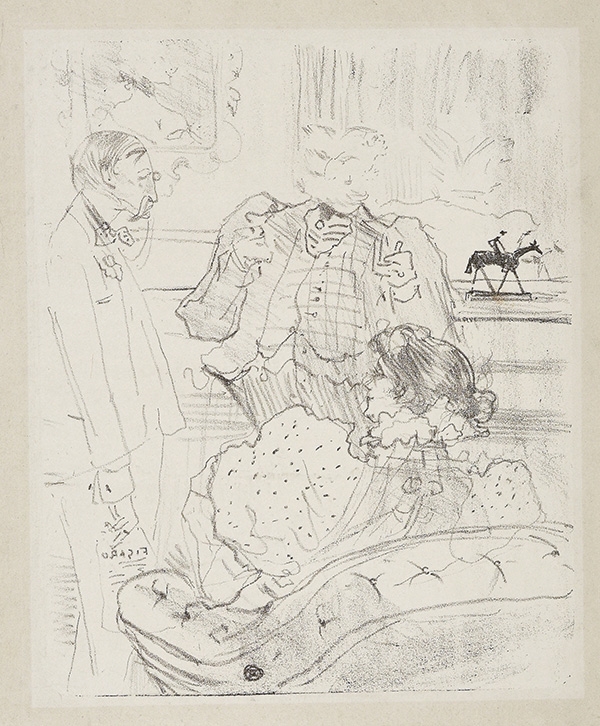 Le Gage by Henri de Toulouse-Lautrec, 1897
