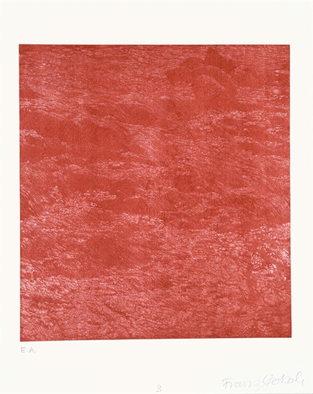 5 [4] Bilder by Franz Gertsch, 1997