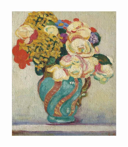 Louis Valtat、ルイ・ヴァルタ【Bouquet de Fleurs】 Louis