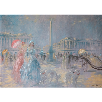 APRES MIDI PLACE DE LA CONCORDE - Louis Icart