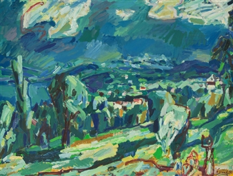 Blauer Tag - Karl Hosch