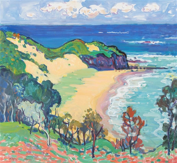 Küstenlandschaft by John Rigby