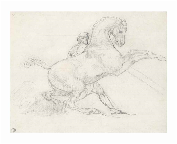 25 Ilustration Leonardo horse drawing faint sketch man for Online