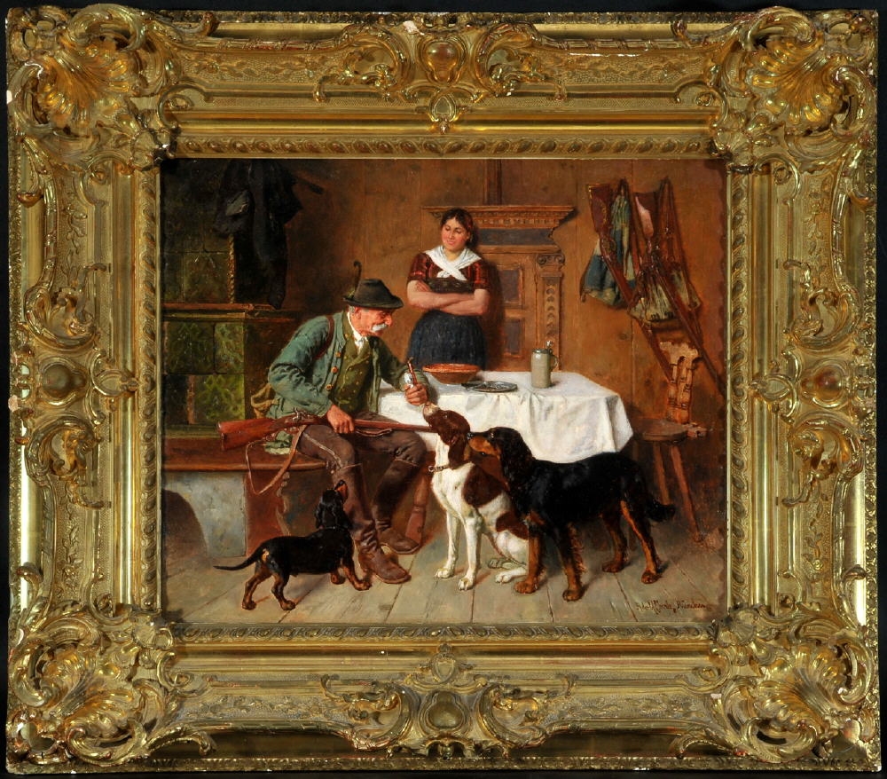 Адольф эберле картины собак