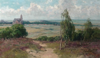 A view on Huizen - Willem Frederik Noordijk