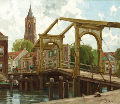 De ophaalbrug, Loenen aan de Vecht