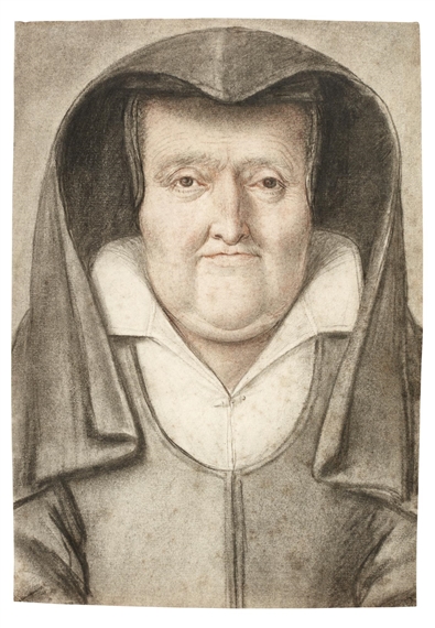 PORTRAIT OF A NUN by Nicolas Lagneau