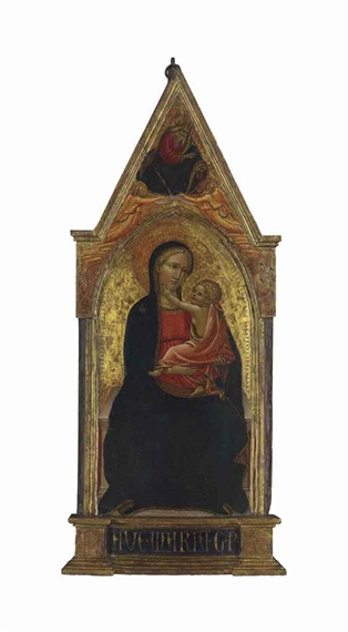 Giovanni dal Ponte | The Madonna and Child with God the Father above ...