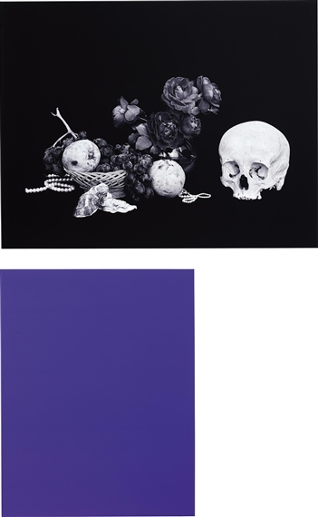 2 Works: Monochrome, Stillleben by Shirana Shahbazi, 2007
