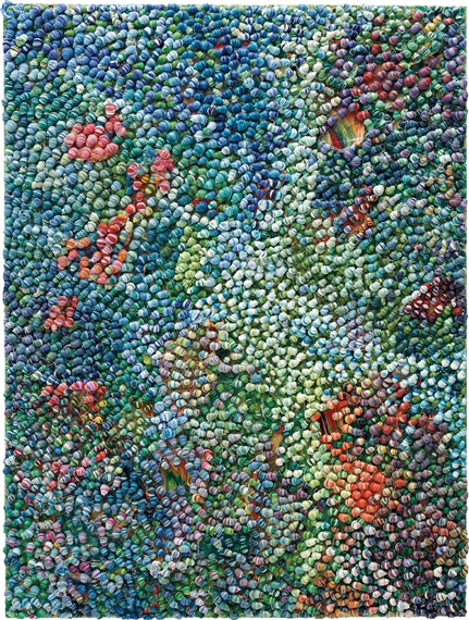 Eggshell Footprints by Llewellyn Xavier, 2016