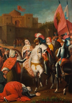 The Capitulation of Granada - Vicente Barneto y Vazquez