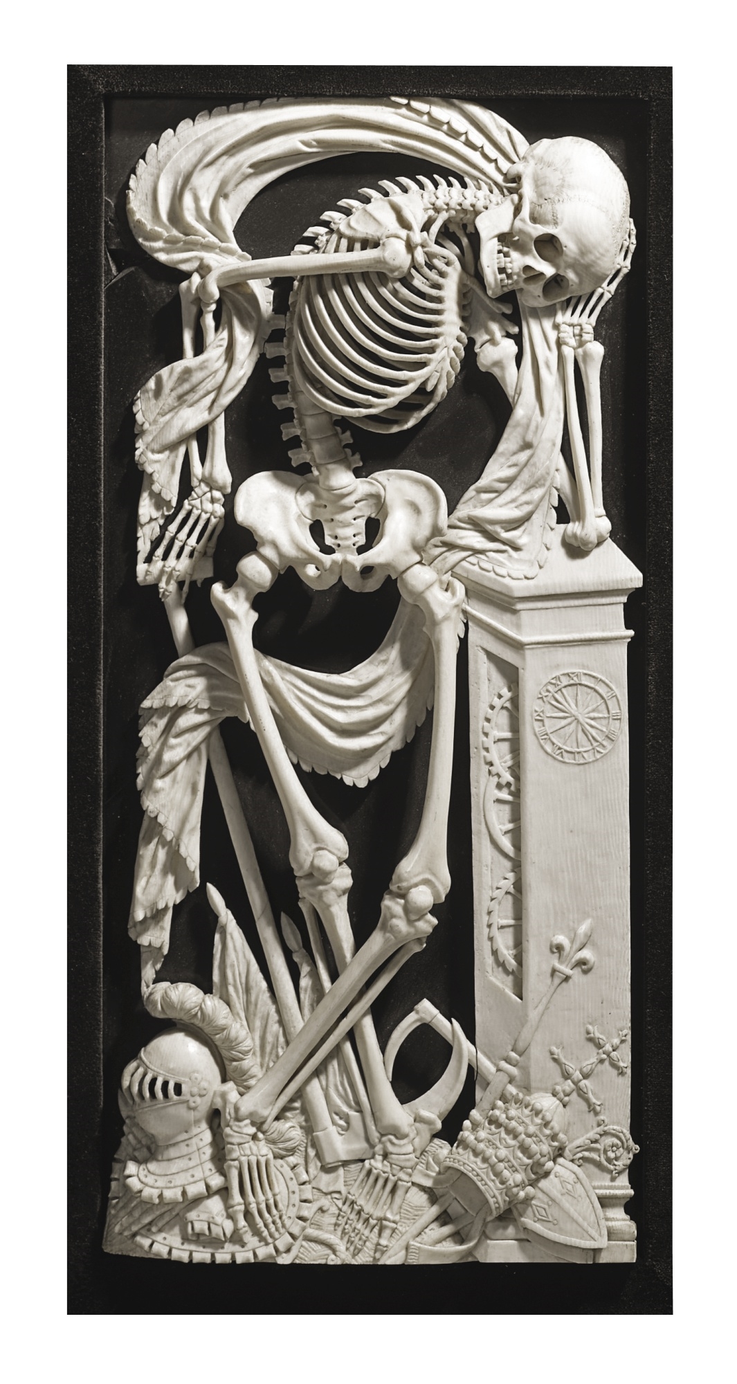 German School, 19th Century | RELIEF OF DEATH AS A SKELETON | MutualArt