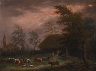 Nachtszenen - Jakob Christoph Weyermann