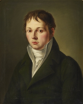 Bildnis Anna Riederer - Bildnis Franz Riederer - Joseph Anton Rhumberg