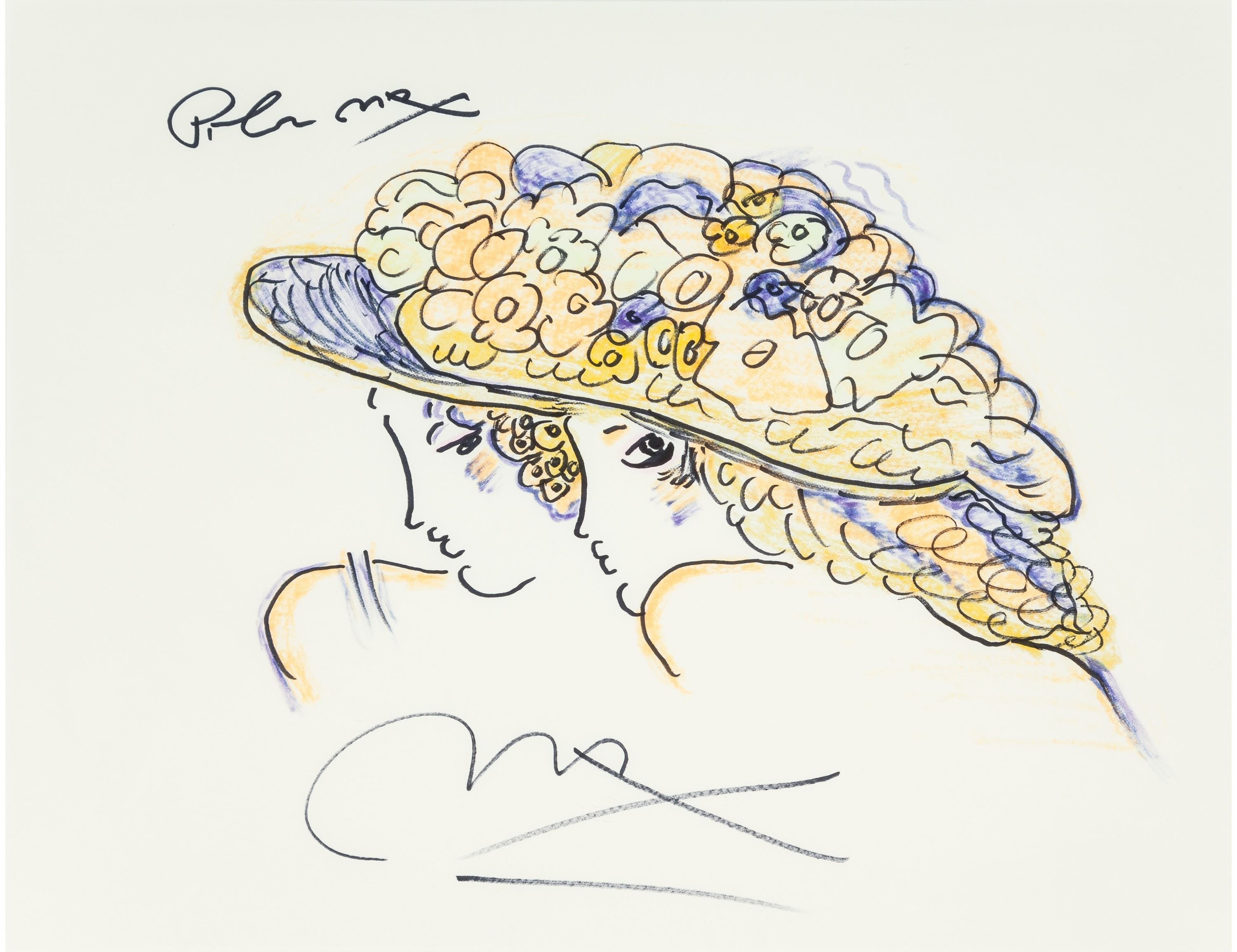 Peter Max | Group of Four Sketches | MutualArt
