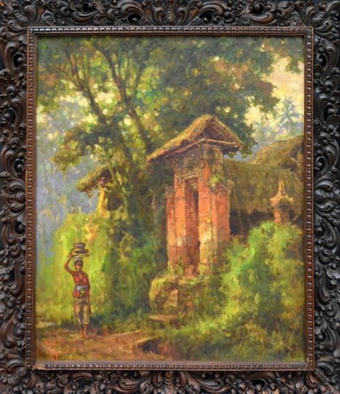 Menuju Pura by R. Hadi