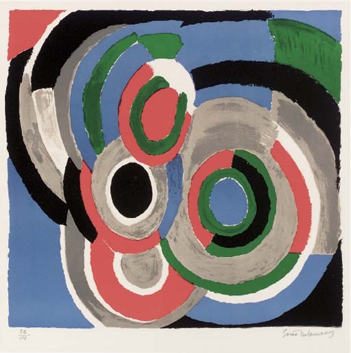 [Untitled] by Sonia Delaunay, circa 1970