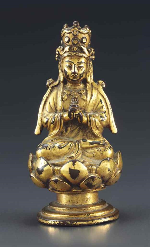 Figure of Buddha Vairochana - Liao Dynasty