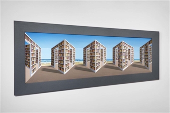 Patrick Hughes: Perspective in Perspective - Flowers, New York