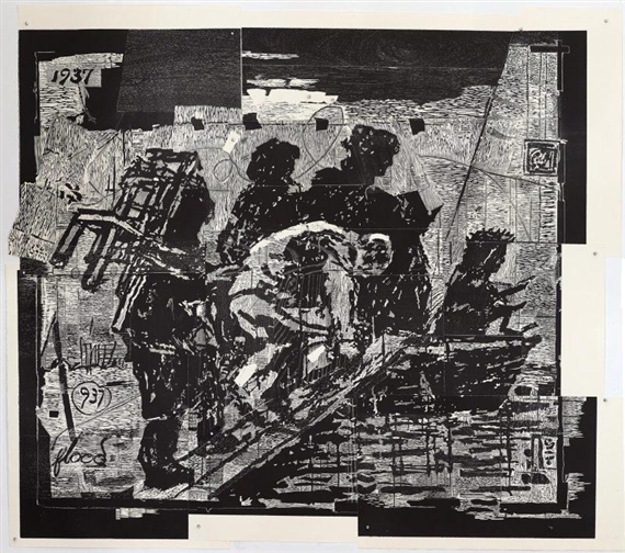 William Kentridge: The Making of Triumphs and Laments Woodcuts - David Krut Bookstore & Gallery 151, Johannesburg