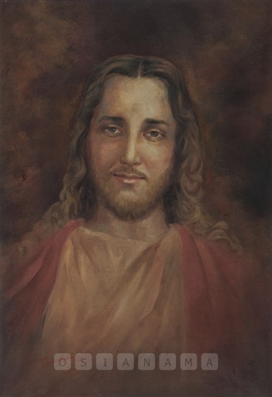 Portrait of Christ by Antonio Xavier Trindade, 1922