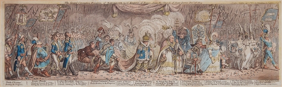 The Grand Coronation Procession of Napoleone the 1st, Emperor of France