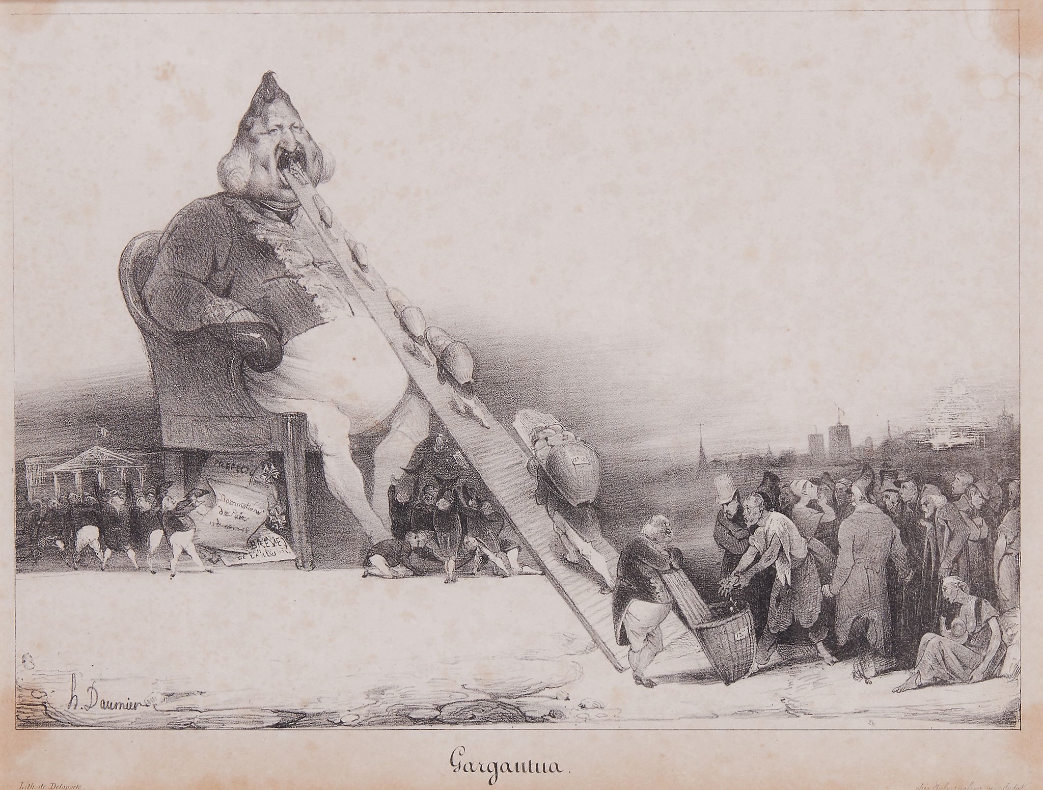 Honoré Daumier | Gargantua | MutualArt