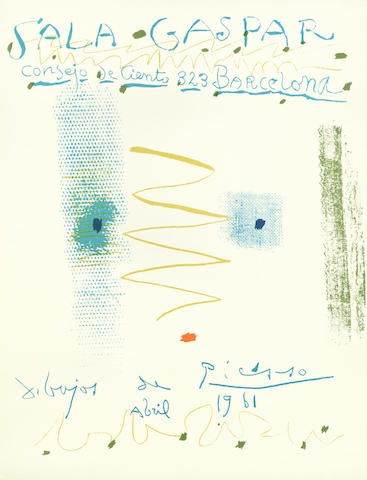 Sala Gaspar by Pablo Picasso, 1961