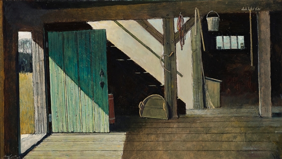 The Green Door by Eric Sloane