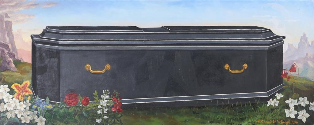 Artwork by David McDermott, Peter Thomas McGough, Untitled, Made of Oil on canvas