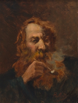 Portrait of a bearded man - Fernand Pallet