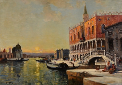 Canal à Venise by Maurice Bompard