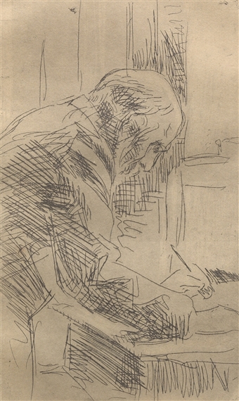Le Bonne Graveur (The old engraver) by Pierre Bonnard, 1930